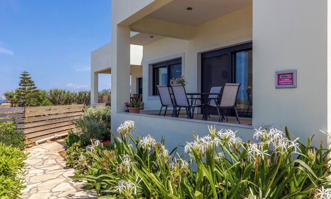 Gournai House | A comfortable, fully equipped family house. Literally 50 steps from the sea.