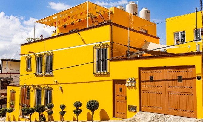 Barrio de Xochimilco House | A deluxe luxury residence near the Oaxaca Zocalo