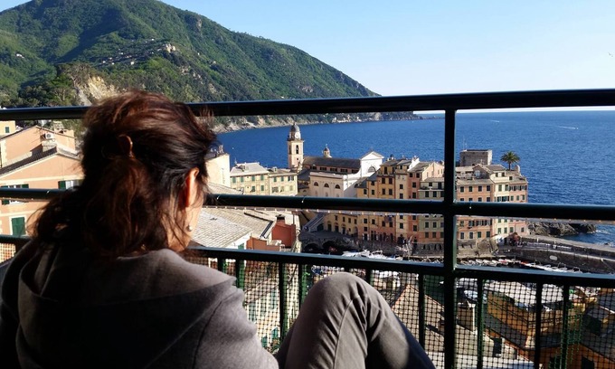 Camogli Apartment | A due passi dal Cielo e dal Mare - Balcony with Sea view