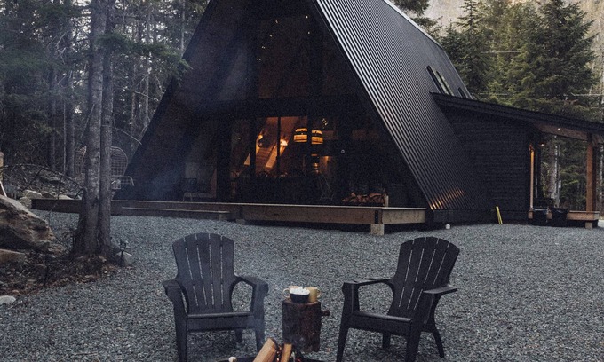 Sunshine Valley Cabin | A-Frame Escape in the Woods Hot Tub Family Friendly