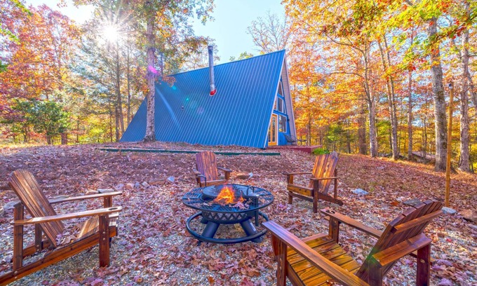 Demorest Cabin | A-Frame of Mind - Time to Kick Back and Relax