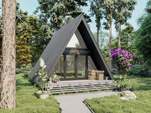Oakwood House | A-Frame Tranquility - Lakeside Chic Retreat