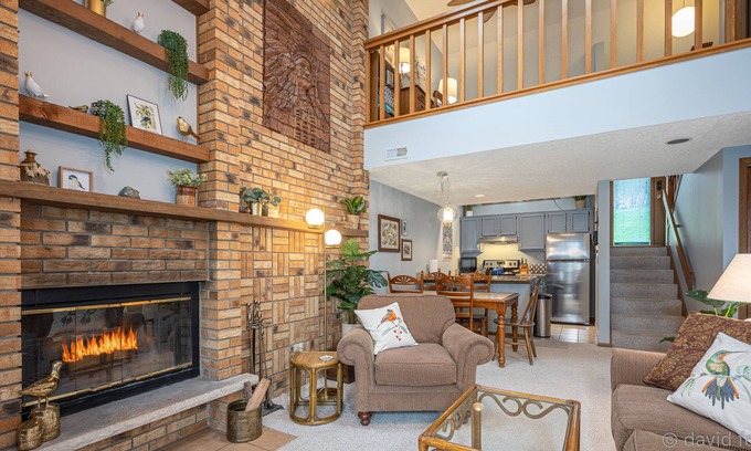 The Galena Territory House | A Galena Territory townhome near amenities, sleeps 6