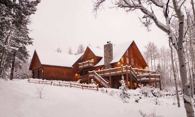 Twin Lakes Ski Chalet | A High-Mountain Retreat of Rustic Luxury, just above historic Twin Lakes Village