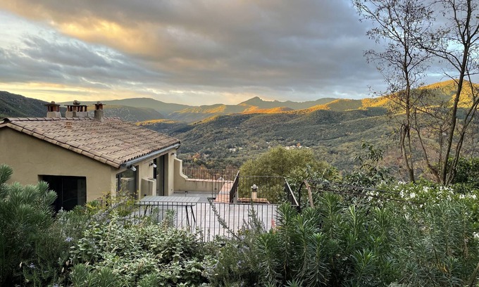Sumene Other | A Mas in the Parc des Cévennes with breathtaking views over the Hérault valley