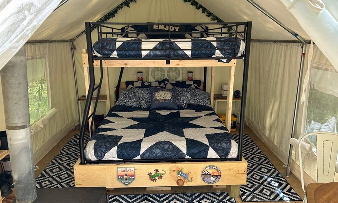 Cooperstown RV Rental | A private glamping retreat stocked with amenities and comforts in Cooperstownn