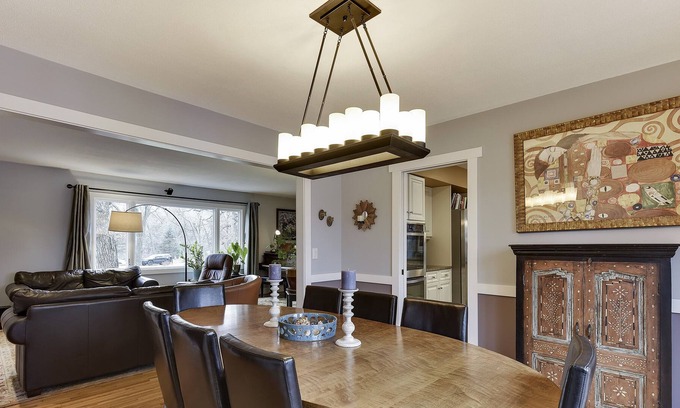 St. Louis Park House | A private wooded oasis, close to everything you'd want in the city