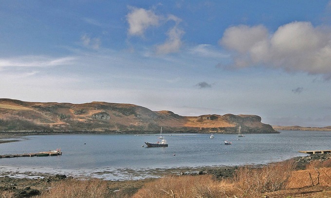 Portnalong Cottage | A quintessential pied a terre with the most magical sea views imaginable.