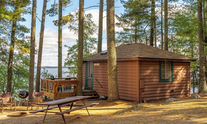 Orr Cabin | A Romantic Lakeside Retreat with Stunning Dock Views