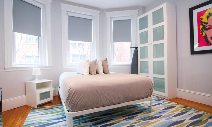 North Brookline Apartment | A Stylish Stay w/a Queen Bed, Heated Floors. #34