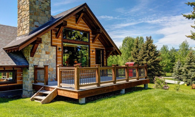 North Gros Ventre House | Abode at Skyline | Abode | Mtn. Contemporary Skyline Ranch Home | Outdoor Living + Views
