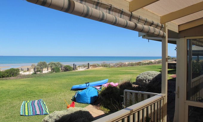 West Lakes Shore House | Absolute Beachfront Holiday Home! The Sandpiper Beach house