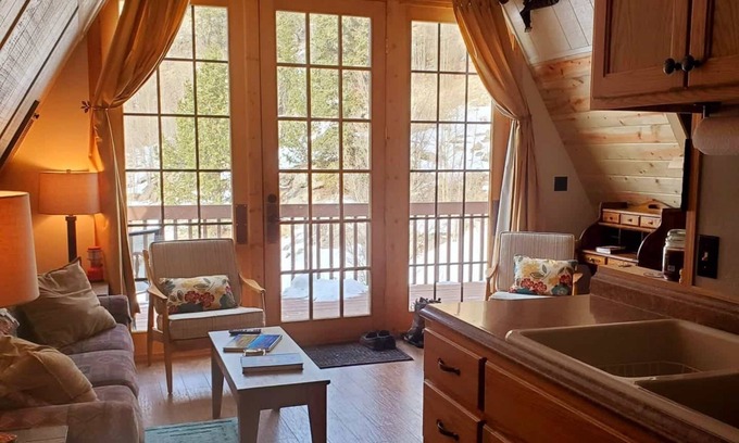 Indian Mountain Cabin | Accordion Ranch: A Forested A-Frame Hideaway