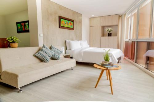 Armenia Apartment | Acogedor Loft Apto Edificio Soho La Castellana