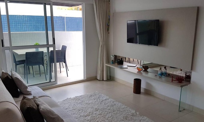 Cabo Branco Apartment | Aconchegante Apartamento Beira-Mar (Ampla Varanda)