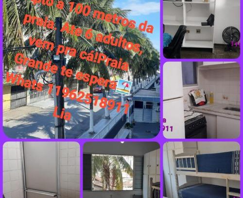 Mirim Apartment | Aconchego Pé na Areia Apto 726