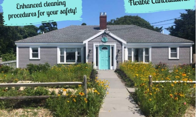 West Hyannisport House | Across from Craigville Beach; updated house with 4 BRs & firepit. Hyannis Area