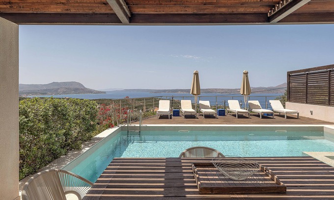 Kokkinon Khorion Villa | Adeste Villa Alai - Private pool & amazing seaview