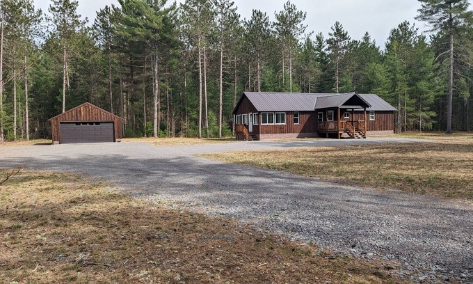 Brantingham House | Adirondack House on 5 acres with Plenty of Parking for Cars,Trucks,and Trailers.