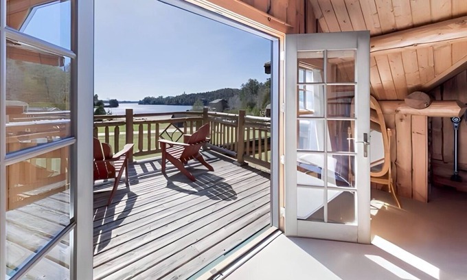 Saranac Lake House | Adirondack Lakeview Cabin