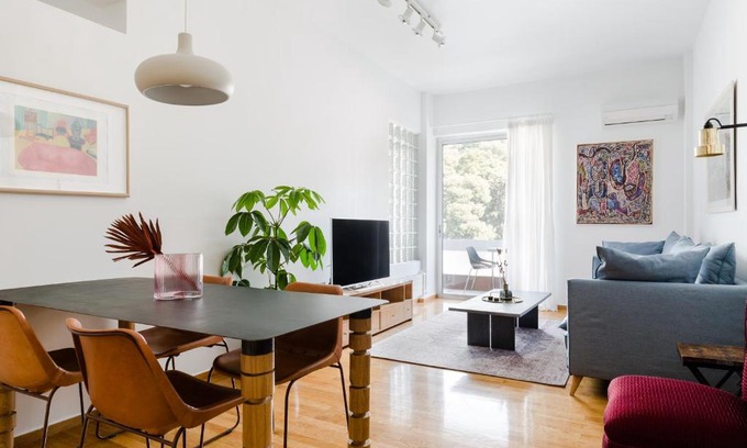 Mets Apartment | Adorable 2BD Apartment near Kallimarmaro Stadium by UPSTREET