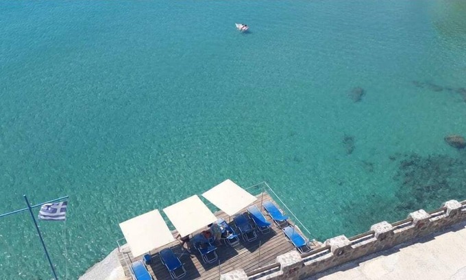 Agia Marina Condo | Aegina Beachfront Superior - Breakfast Included