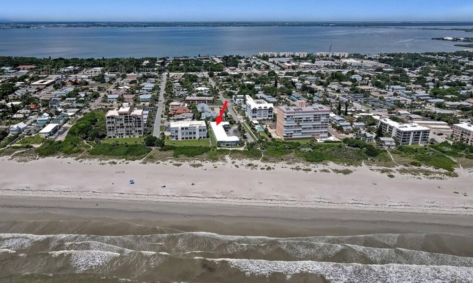Port Canaveral Condo | Affordable 2BR Main floor unit RIGHT ON THE BEACH! 1 King & 2 Queen Beds.