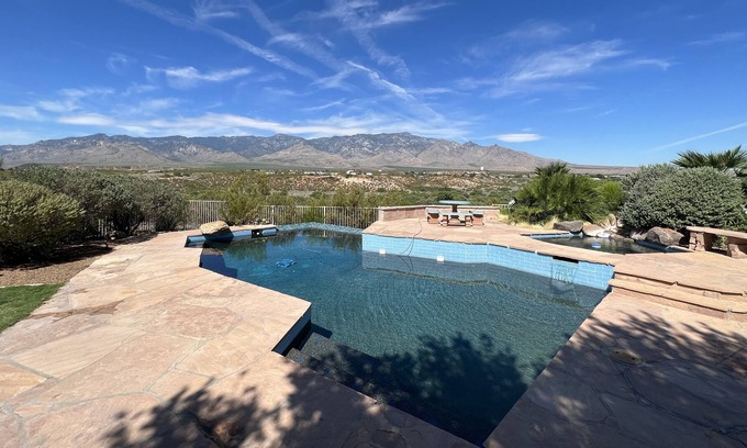 Solomon House | Affordable Luxury Desert Oasis with expansive Mt Graham views
