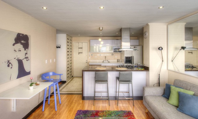 Bogota Apartment | agora 304 Diseado 1 BR en Chico Navarra