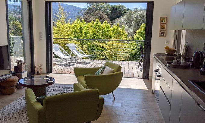 Molini Apartment | Agosta Plage - Modern apartment of 50m² with terrace