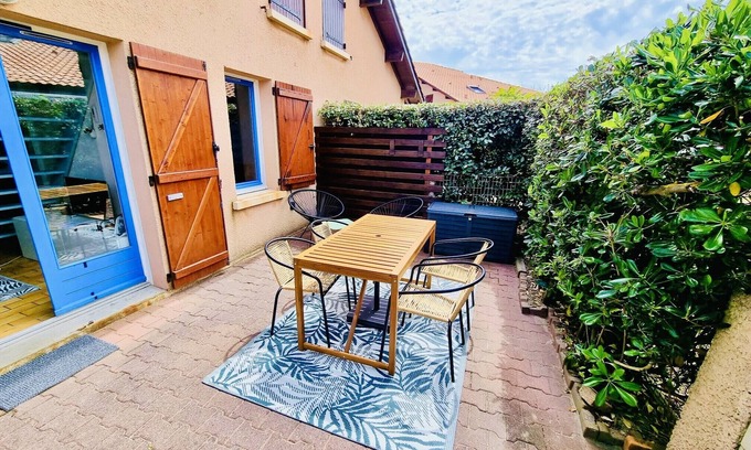 Biscarrosse Plage Apartment | Agréable Pavillon avec une chambre + mezzanine 4/6 personnes proche plage Nord (194)
