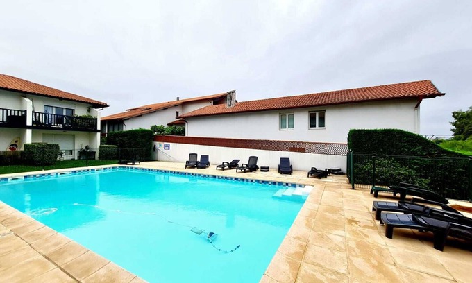 Bidart Apartment | Agréable Studio Dans Copropriété Avec Piscine