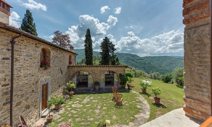 Dicomano House | Agriturismo 'La Casa Di Colle' with Mountain View and Shared Garden
