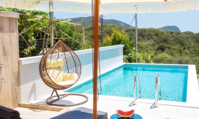 Thasos Apartment | AIGLI Skala Maries Deluxe 302 5 min from the beach!
