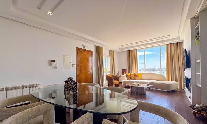 Ain Zaghouen Nord Apartment | Ain Zaghouan Nd Superbe apt avec terrasse et vue