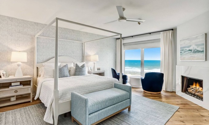 Fernandina Beach Condo | AIP Resort ,Unique Oceanfront Penthouse,Panoramic View, Elegantly Renovated,