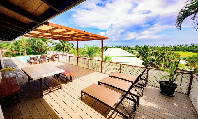 Otumai House | Air Conditioned 3 Bedroom Swimming Pool House Centrally located Maharepa Moorea