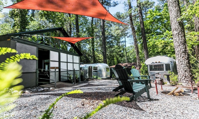 Southwestern House | Airstream Compound Oasis in Metro Atlanta