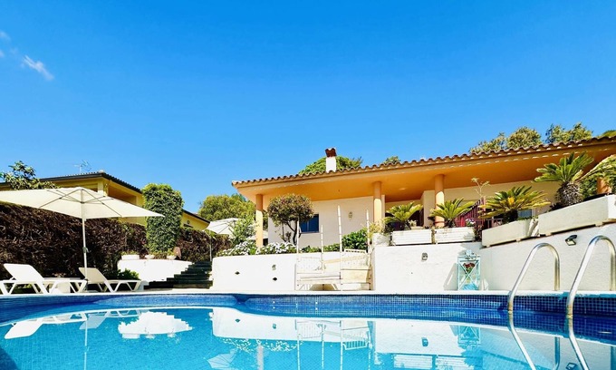 Santa Cristina de Aro Villa | Aitana CostaBravaSi - Pool, BBQ, Chill-out
