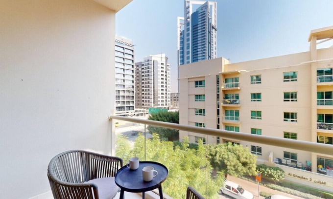 The Greens Apartment | Al Samar 3 - Chic Upgraded Studio in The Greens