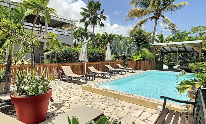 Riviera du Levant Apartment | Alamanda Villa Malaka Sainte-Anne/Grand studio 3* (3 pers)