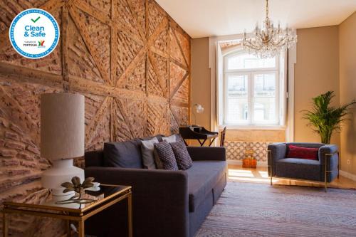 Se Apartment | Alfama Baixa Spacious And Bright Apartment Blends the Historic and the Contemporary 2 Bedrs & 2 Bathrs AC 18th Century Building