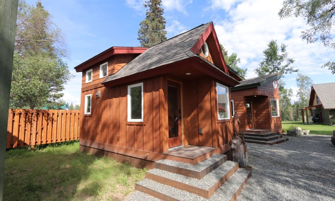 Soldotna Cabin | Alpenglow Cabin @ Keystone Retreat