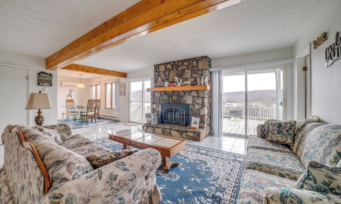 Alpine Lake House | Alpine Lake Resort Home: Stunning Lake Views!