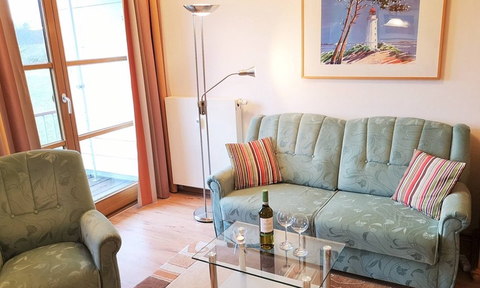 Wittenbeck Apartment | Am Grün 13/WE 23: comfortable and very cozy 2-room apartment