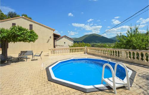 Les Salles-du-Gardon House | Amazing Home In Les-Salles-Du-Gardon
