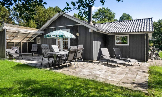 Ristinge House | Amazing home in Humble with sauna