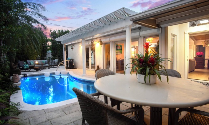 Midtown House | Amazing Key West location 3 bed 3 bath home, with HEATED PRIVATE POOL, WIFI