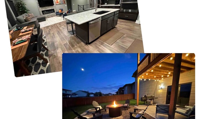 Elkhorn House | Amazing New 5 bedrooms! Back yard Fire pit, Perfect for families,Great location