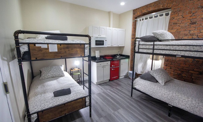 Koreatown Apartment | Amazing studio with 2 bunk beds-twin over twin in vibrant New York Midtown